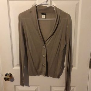 J.Crew Tan Cardigan